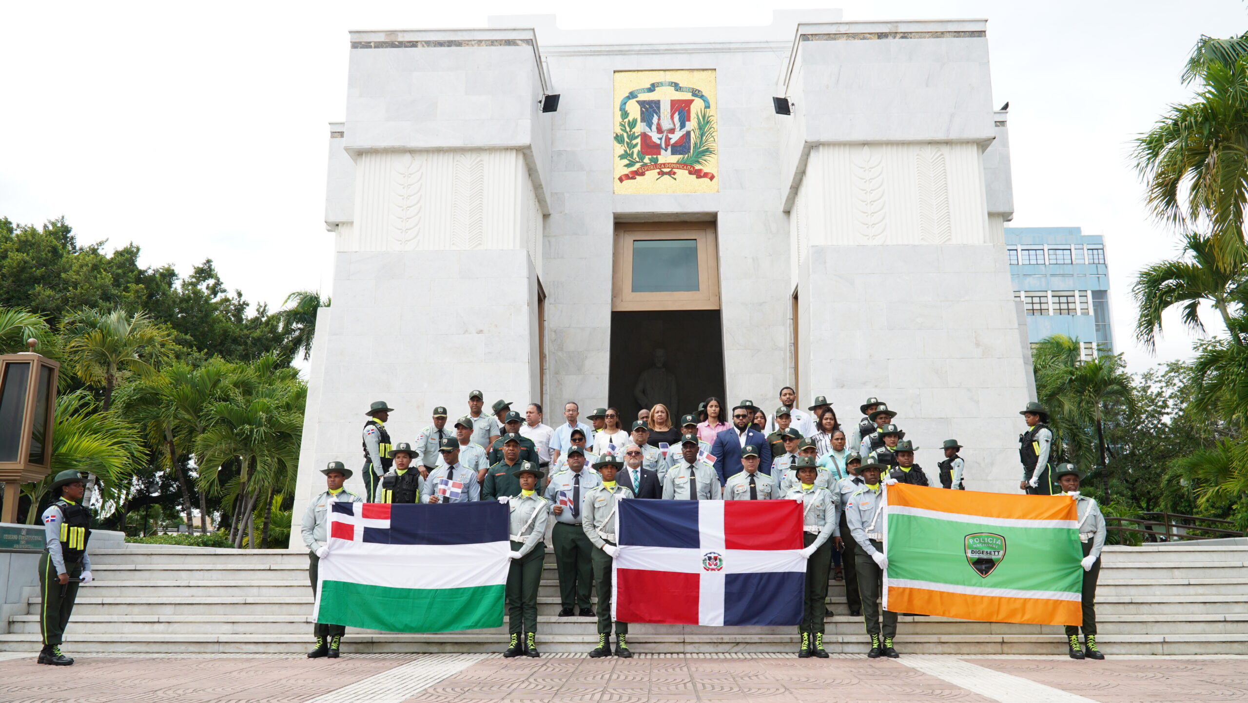 Ofrenda Florar por el día de Duarte